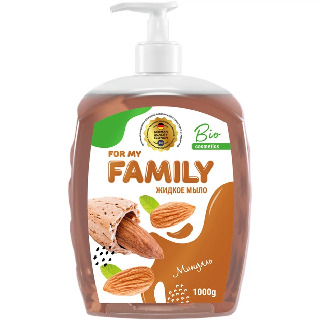Рідке мило Family 2K Мигдаль 1000 г (4260637722447) - изображение 1