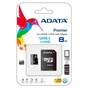 Карта пам'яті ADATA 8GB microSD class 10 (AUSDH8GUICL10-RA1) - зменшене зображення 2