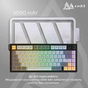 Клавіатура Ajazz AF82 Wireless/Bluetooth/USB UA Black/White (AF82-BW) - зменшене зображення 10