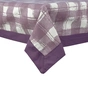 Скатертина Home Line Клітинка з ліловою рамкою, 140х180 см (161219) - зменшене зображення 1