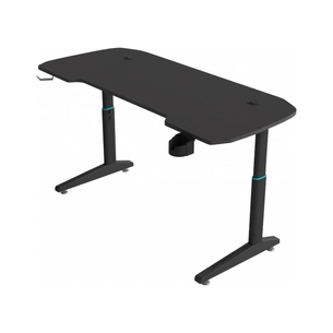 Комп'ютерний стіл GT Racer T-1229 Black (T-1229 (120x60x71-79) Black) зображення 1