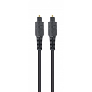 Кабель мультимедійний Optical Toslink 1.0m black Cablexpert (CC-OPT-1M) зображення 1