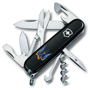 Ніж Victorinox Climber Ukraine Тризуб-Ластівка (1.3703.3_T1230u) зображення 1