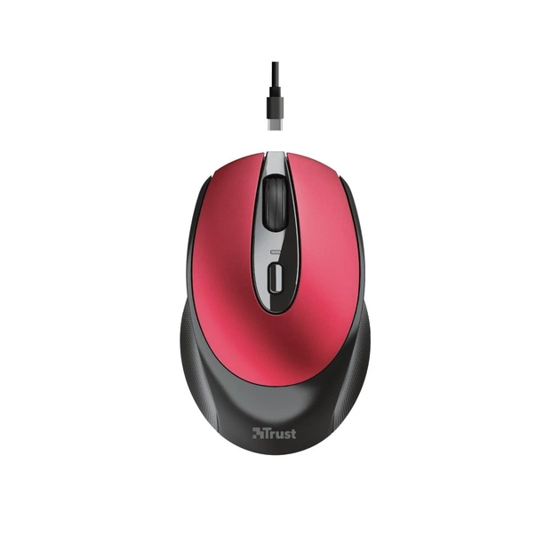 Мишка Trust Zaya Rechargeable Wireless Red (24019) - зображення 1