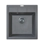 Мийка кухонна Adamant Brick сірий + змішувач та дозатор (4824296209704) - зменшене зображення 2