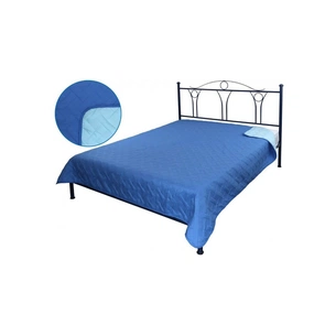 Покривало Руно Двостороннє Лілія синьо-блакитне 212х240 см (329.52У_СБ лілія) зображення 1