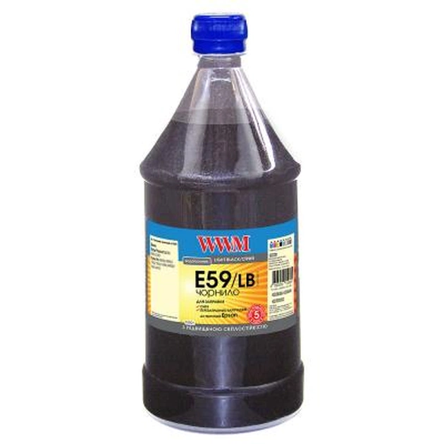 Чорнило WWM Epson StPro 7890/9890 1000г Light Black (E59/LB-4) - зображення 1