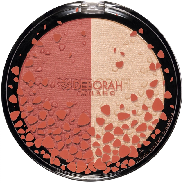 Рум'яна Deborah Duo Blush & Highlighter 02 - Pesca (8009518289572) - изображение 1
