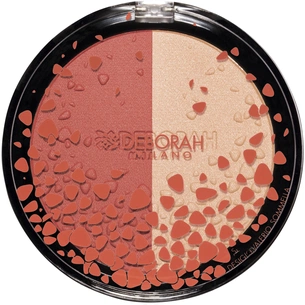 Рум'яна Deborah Duo Blush & Highlighter 02 - Pesca (8009518289572) изображение 1