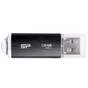 USB флеш накопичувач Silicon Power 128GB Blaze B02 Black USB 3.0 (SP128GBUF3B02V1K) - зменшене зображення 1