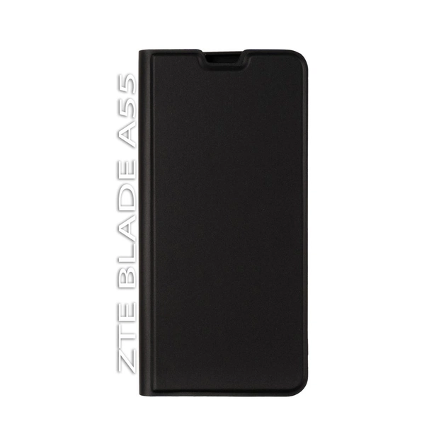 Чохол до мобільного телефона BeCover Exclusive New Style ZTE Blade A55 Black (712609) - зображення 1