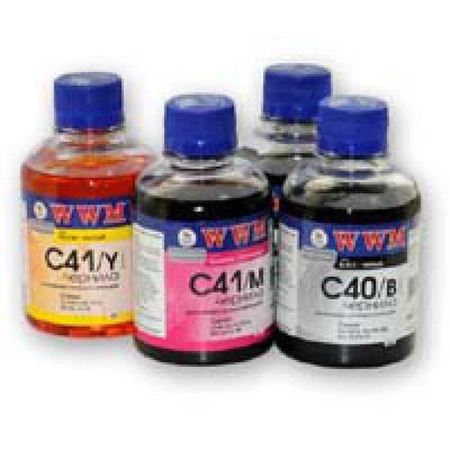 Чорнило WWM CANON CL41/51/CLI8/BCI-16, yellow (C41/y) - зображення 1