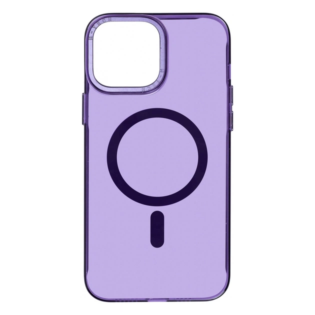Чохол до мобільного телефона Armorstandart Y23 MagSafe Apple iPhone 14 Pro Max Transparent Purple (ARM68338) - зображення 1
