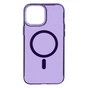 Чохол до мобільного телефона Armorstandart Y23 MagSafe Apple iPhone 14 Pro Max Transparent Purple (ARM68338) - зменшене зображення 1