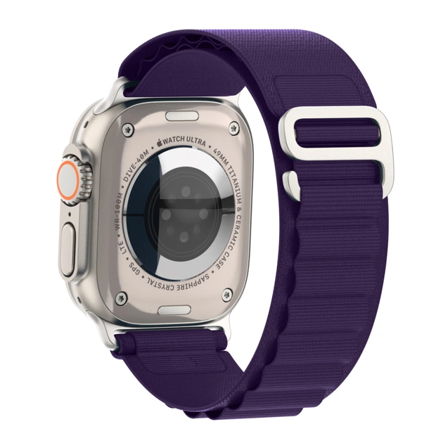 Ремінець до смарт-годинника Armorstandart Alpina Band для Apple Watch 49/46/45/44/42 (Series 1-3) Purple (ARM74199) - picture 5