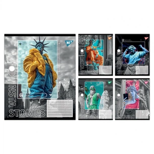 Зошит Yes Insta Storys А5 60 аркушів клітинка (767946) зображення 1