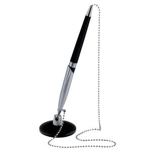 Ручка кулькова Buromax non-retractable, Desk pen, blue (BM.8146-01) зображення 1