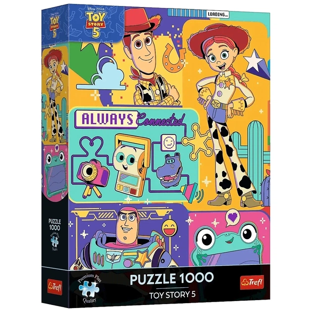 Пазл Trefl Premium Plus Toy Story 5 История игрушек 5, 1000 элементов (5900511121483) - изображение 1
