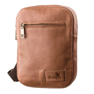 Сумка Shvigel Чоловіча шкіряна Руда (19104) зображення 1