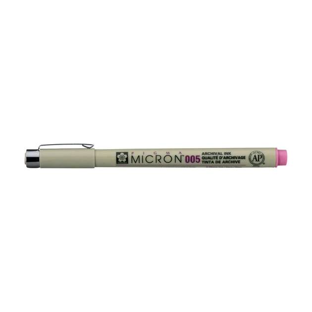 Лайнер Sakura Pigma Micron (0.05) 0,2мм Розовый (084511351820) - изображение 1