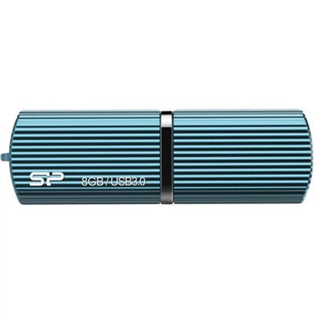 USB флеш накопичувач Silicon Power 8GB Marvel M50 Blue USB 3.0 (SP008GBUF3M50V1B) - изображение 1