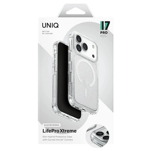 Чехол для мобильного телефона Uniq LifePro Xtreme Apple iPhone 17 Pro Transparent (8886463694008) - изображение 6