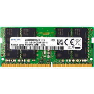 Модуль пам'яті для ноутбука SoDIMM DDR4 32GB 3200 MHz Samsung (M471A4G43BB1-CWE) изображение 1