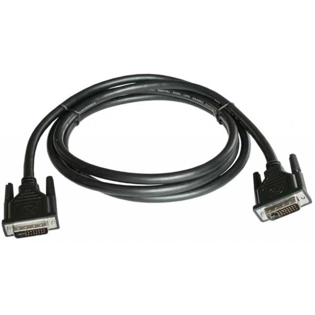 Кабель мультимедийный DVI M to DVI M 1.8m 24+1pin Patron (CAB-PN-DVI-DVI-18F) - изображение 1