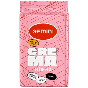 Кофе Gemini Crema молотый 250 г (gm.30096) изображение 1