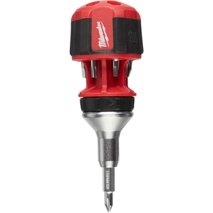 Набір викруток Milwaukee з тріскачкою коротка 8 в 1 (4932471868) зображення 1