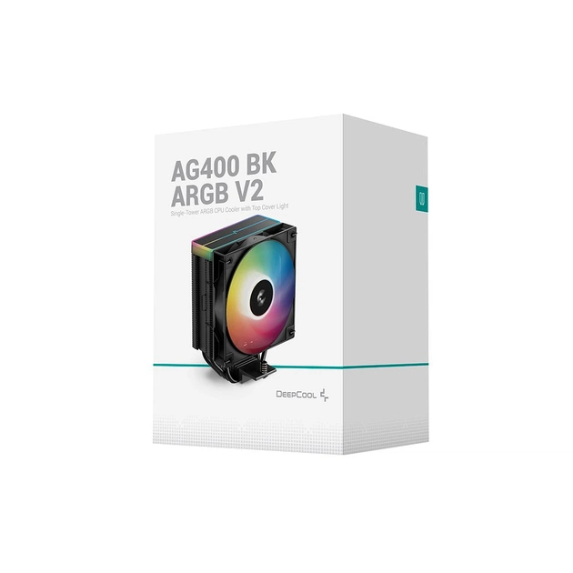 Кулер для процессора Deepcool AG400 BK ARGB V2 - изображение 10