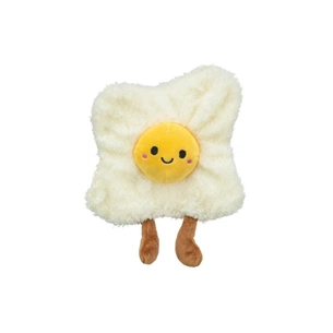 Игрушка для кошек Trixie Яичница XXL с шелестом и кошачьей мятой 18 см (4011905531403) изображение 1