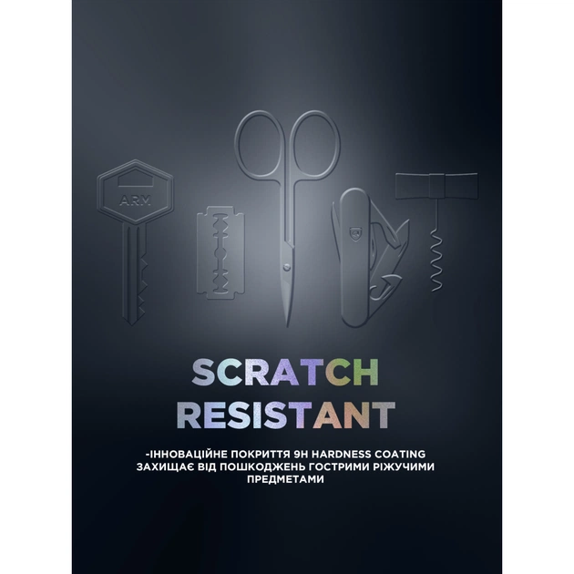 Скло захисне Armorstandart Supreme Plus Black Icon Apple iPhone 16 Plus (ARM81396) - picture 3