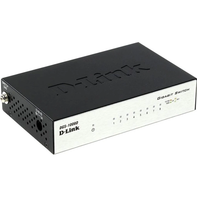 Комутатор мережевий D-Link DGS-1008D/I2B - изображение 1