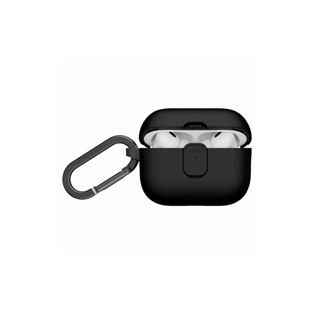 Чохол для навушників Uniq Clyde для AirPods Pro 3 gen Black/Grey (8886463696965) - picture 5