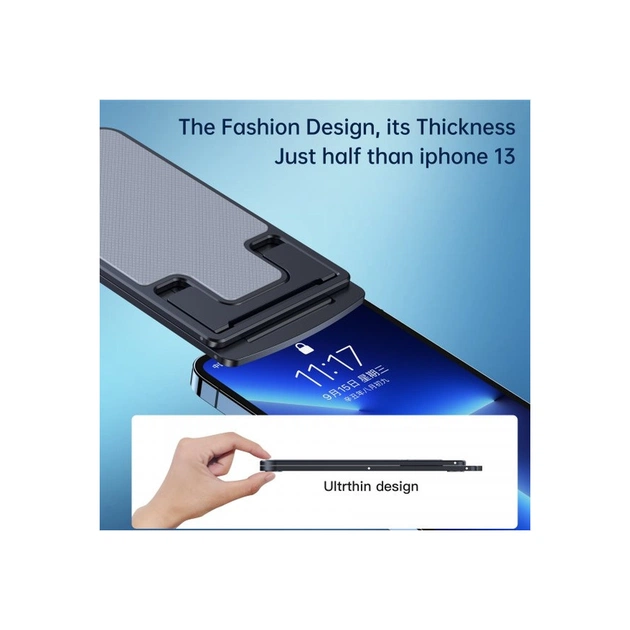 Підставка до планшета Choetech + для смартфона, настільна, універсальна (H064-GY) - зображення 9