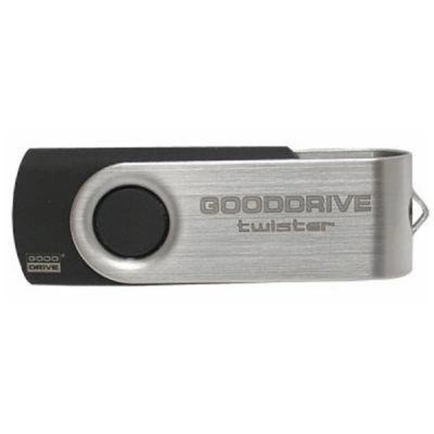 USB флеш накопичувач Goodram 4GB Twister Black USB 2.0 (UTS2-0040K0R11) - зображення 1