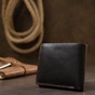 Гаманець Grande Pelle Чорний (11551) - зменшене зображення 9