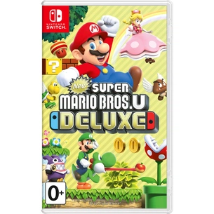 Гра Nintendo New Super Mario Bros. U Deluxe, картридж (045496423780) зображення 1