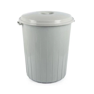 Контейнер для сміття Горизонт 48 x 43.5 см Металік 45 л (гор-02042/металік) зображення 1