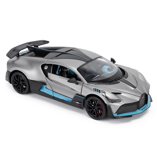 Машина TechnoDrive Bugatti Divo сірий 1:18 (250940BDGY) - picture 6