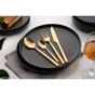 Набір столових приборів Ardesto Black Mars Favola 4 предмета Золотий (AR0704FSG) - зменшене зображення 3