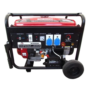 Генератор Vulkan SC200M-II для зварювання, 5кВт, 180А/26,8В бак 25л, електростарт. зображення 1