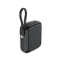 Батарея універсальна Acefast 10000mAh, 20W, PD, QC/3.0, build Type-C cable, M15, Black (6974316283973) - зменшене зображення 4