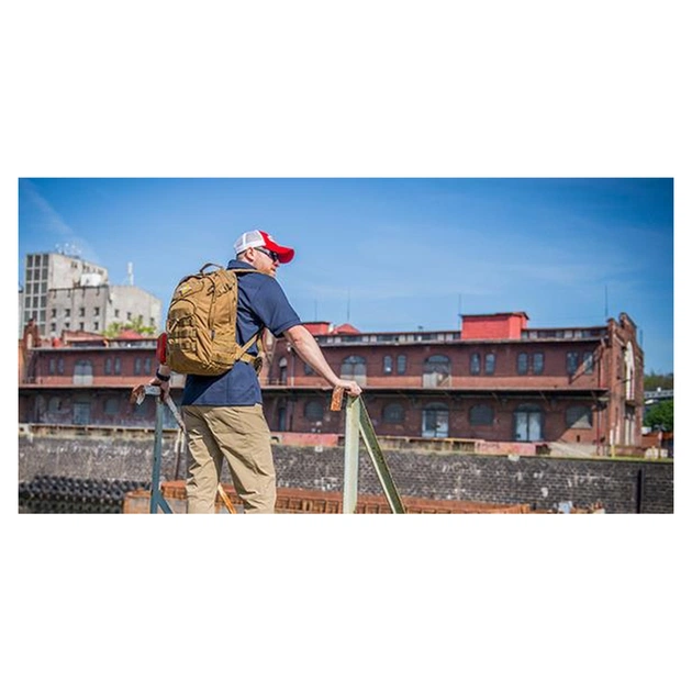 Рюкзак туристичний Helikon-Tex 21л Backpack - Nylon Polyester Blend - Melange Grey (PL-EDC-NP-M3) - picture 11