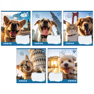 Зошит Yes Best travel blogger 24 аркушів лінія (767037) зображення 1