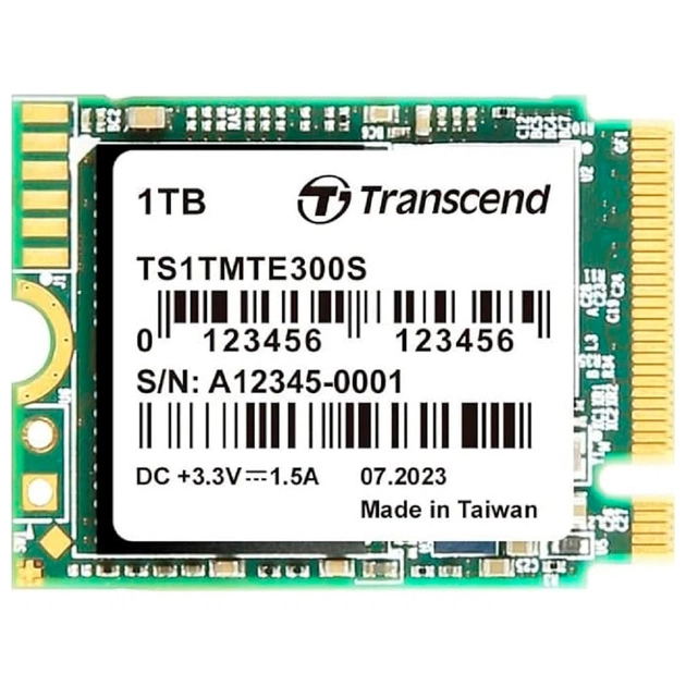 Накопитель SSD M.2 2230 1TB Transcend (TS1TMTE300S) - изображение 1