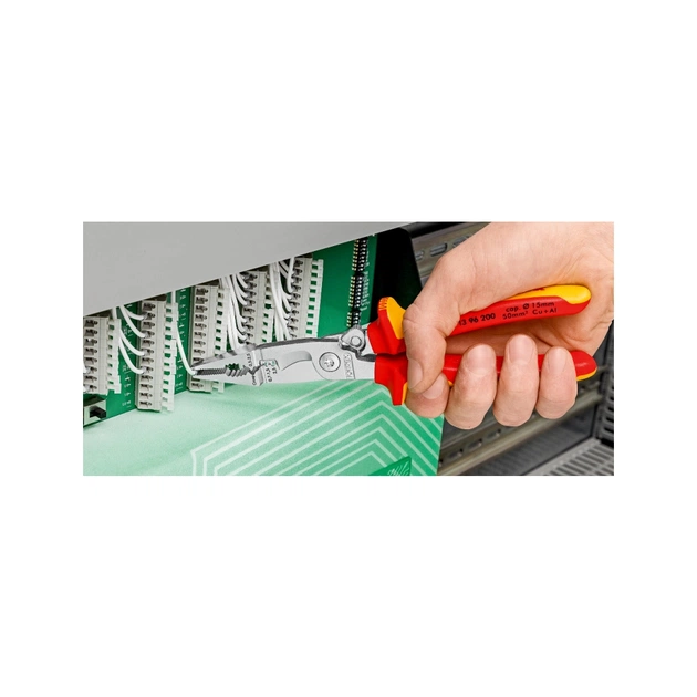 Плоскогубці KNIPEX електромонтажні (13 81 200) - picture 7