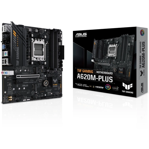 Материнська плата ASUS TUF GAMING A620M-PLUS - зображення 1