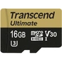 Карта пам'яті Transcend 16GB microSDHC class 10 UHS-I U3 MLC (TS16GUSDU3M) - зменшене зображення 2